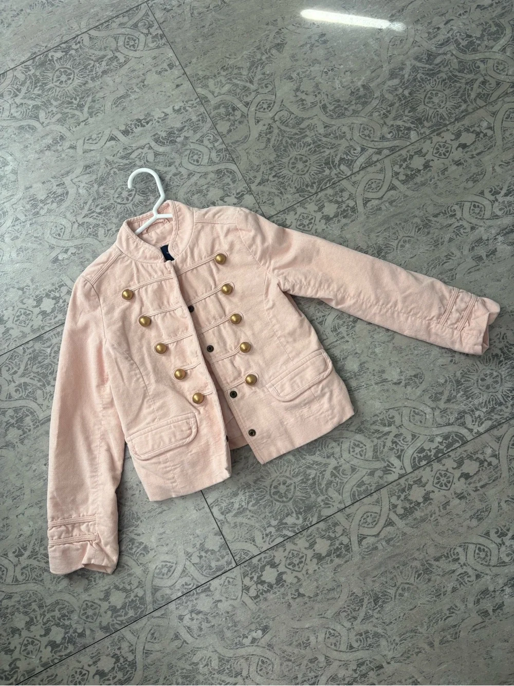 GAP / GapKids Pink Military Army Marching Band Jacket Girls | SZ S